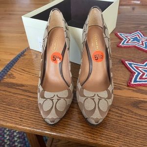 Coach heels